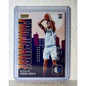 Dereck Lively II 2023-24 NBA #22 Franchise Basketball Card Mavericks 1/485